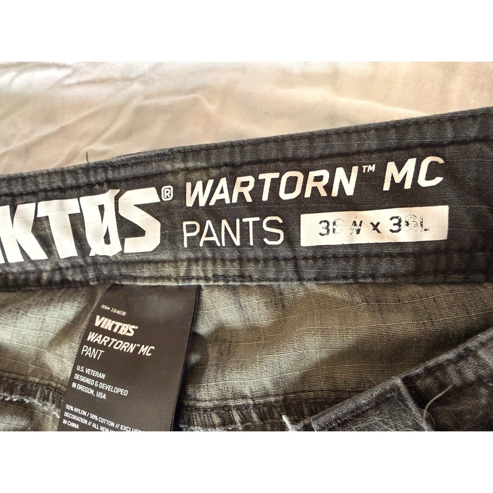 VIKTOS mens 36Wx36L MULTICAM WARTORN MC PANTS CAMO - Picture 3 of 13